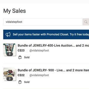 💖VIDALSTEPFOOT💖 - REBUNDLED order FOR CCO FRIDAY discounted Shipping